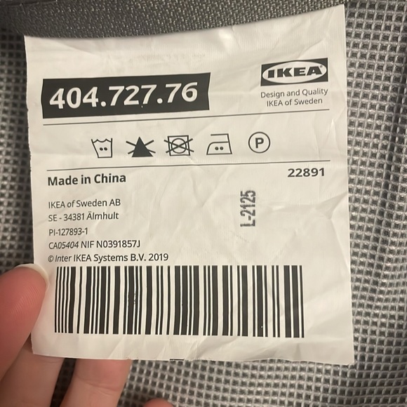 Uppland ikea three seat couch cover - gray - Picture 3 of 3